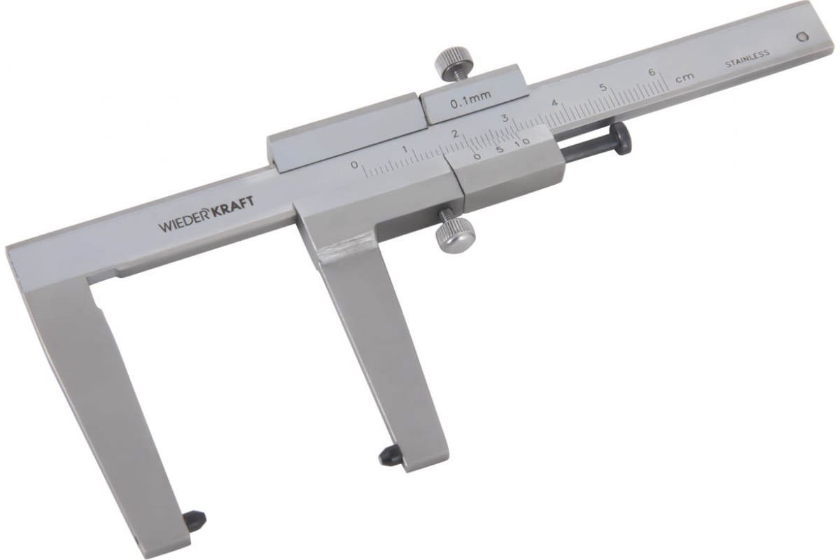 Изображение товара Штангенциркуль для тормозных дисков Wiederkraft WDK-DB601 0-60 мм