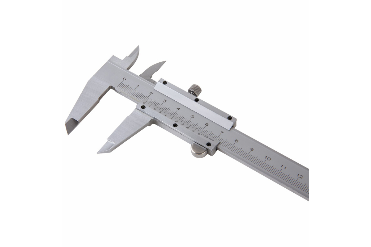 Изображение товара Штангенциркуль нониусный Wiederkraft WDK-MC12505 12.5 см для высокоточных измерений