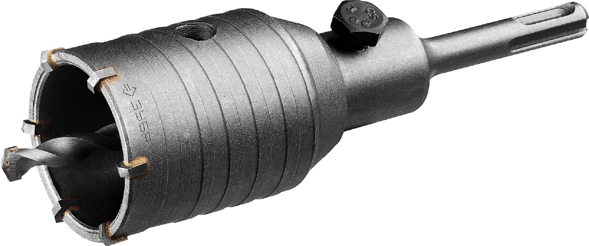 Изображение товара Коронка по бетону SDS Plus Зубр 29211-50 50 мм для ударного сверления