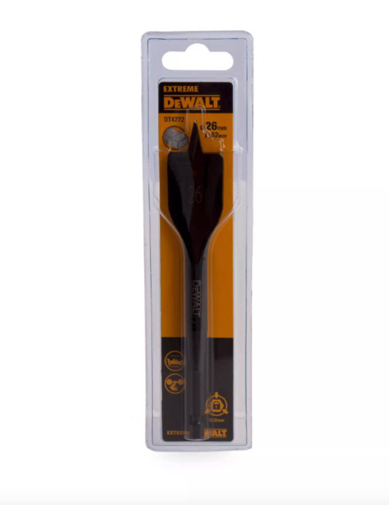 Изображение товара Сверло по дереву перовое 26x152 мм Dewalt DT4772-QZ