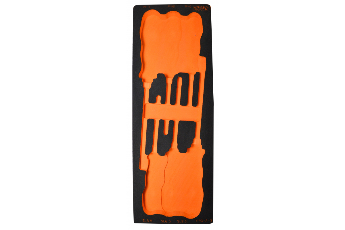 Изображение товара Подложка для набора инструментов Custor PRO-2-3-EVA 141x388 мм для организации и безопасности