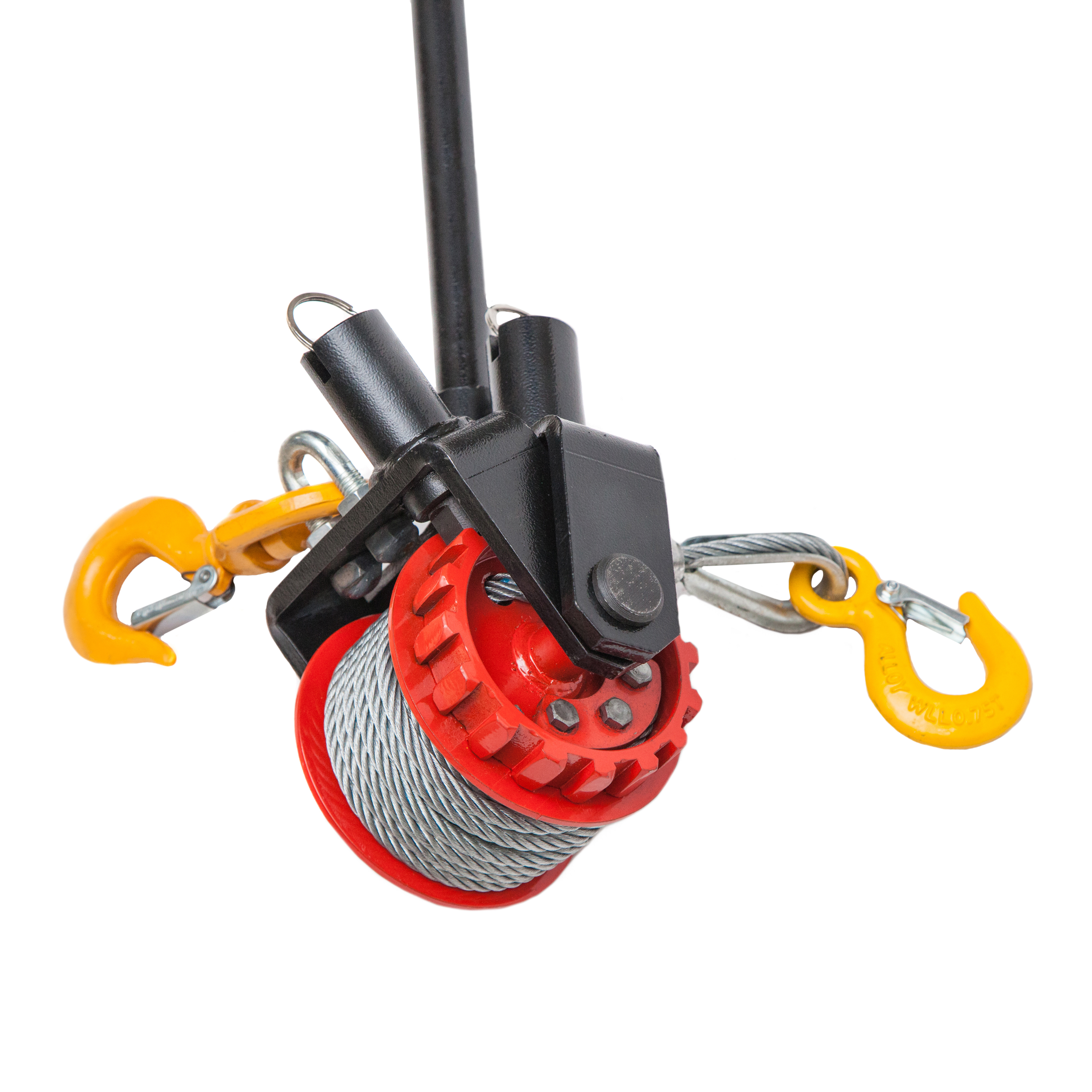 Изображение товара Лебедка рычажная ЛР-1.6 ЦМК 1600 кг диаметр 8 мм трос 3 м ручная