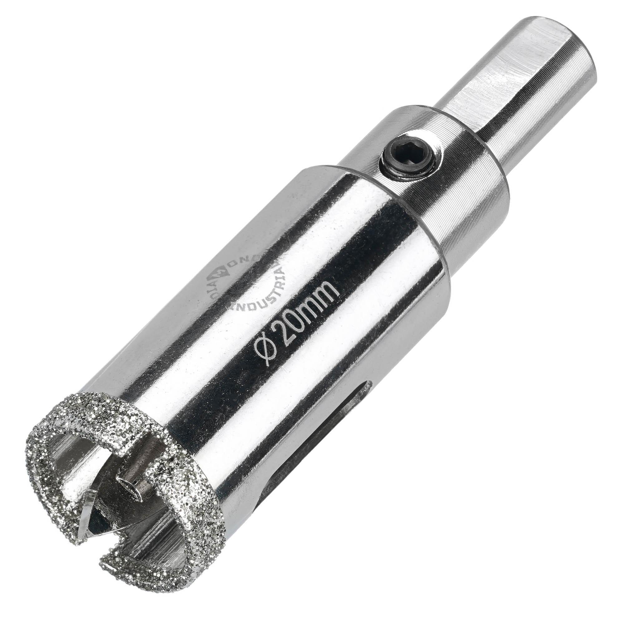 Изображение товара Коронка алмазная по керамограниту Diamond Industrial DIDCSC020 20 мм