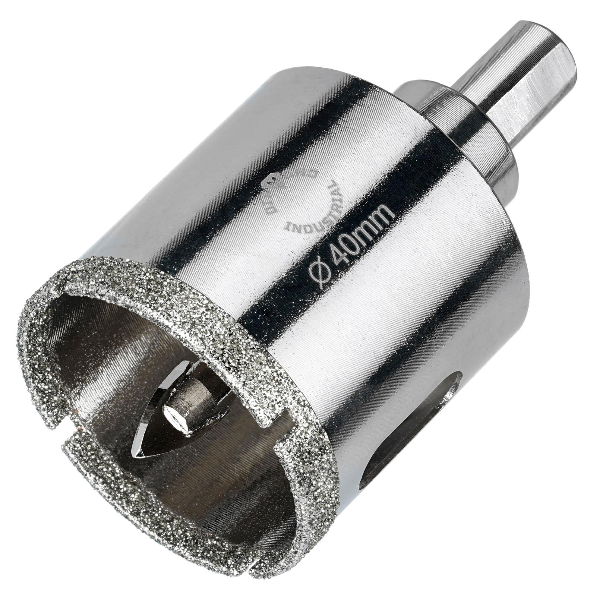 Изображение товара Коронка алмазная Diamond Industrial DIDCSC040 40 мм для керамики и керамогранита