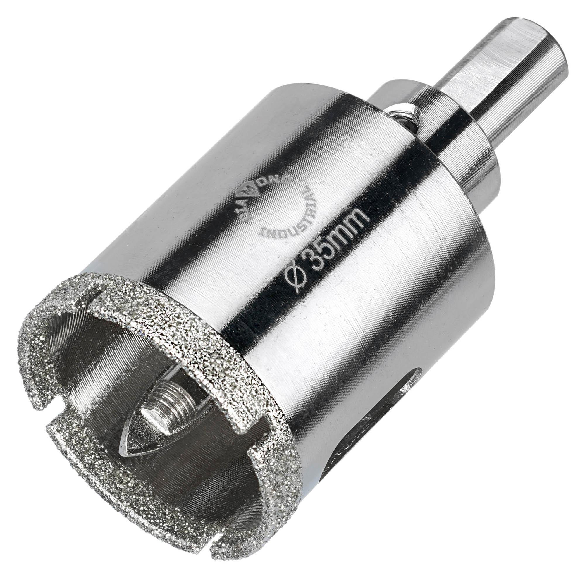 Изображение товара Коронка алмазная по керамограниту Diamond Industrial DIDCSC035 35 мм