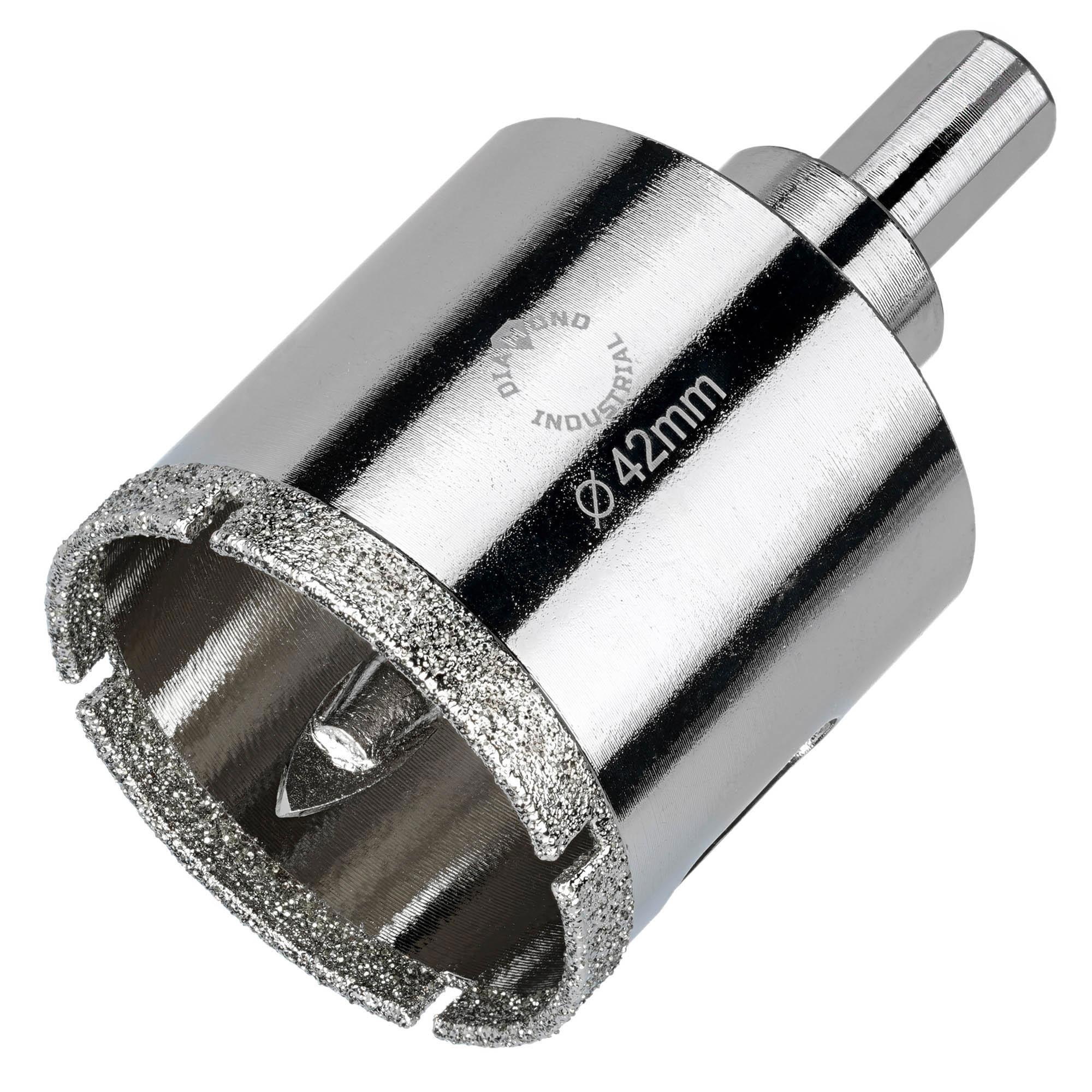 Изображение товара Коронка алмазная по керамограниту Diamond Industrial DIDCSC042 42 мм