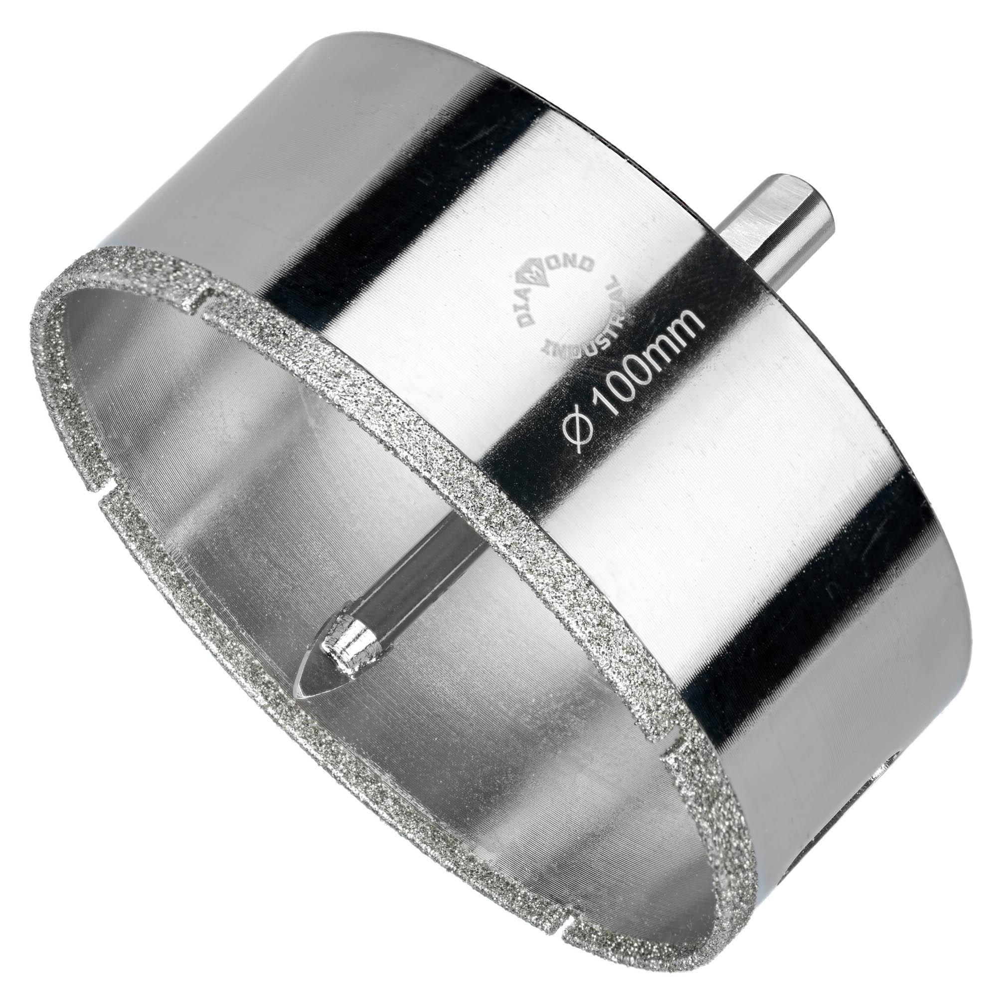 Изображение товара Коронка алмазная по керамограниту 100 мм Diamond Industrial DIDCSC100