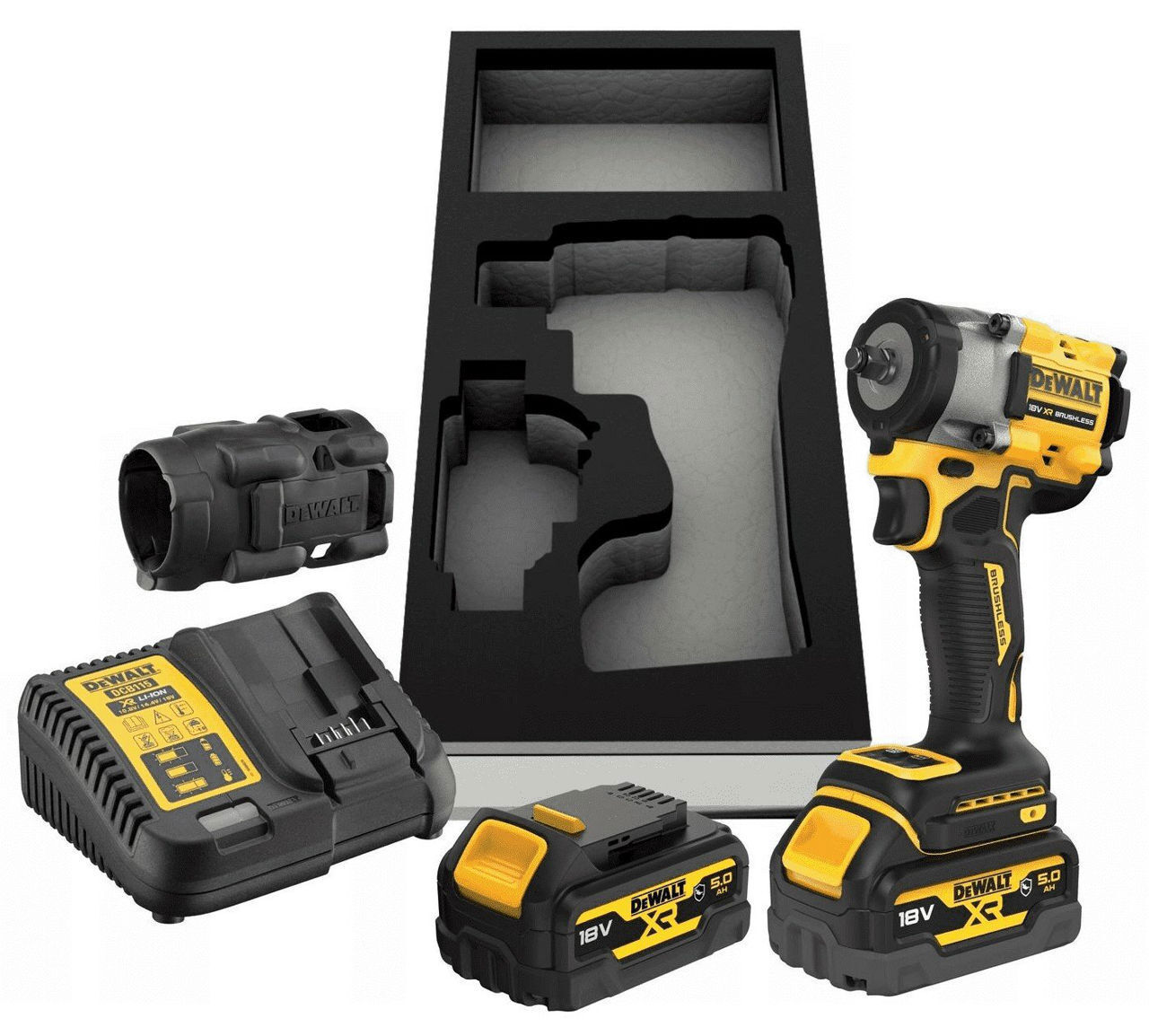 Изображение товара Аккумуляторный гайковерт Dewalt DCF923P2G-QW 18 В 406 Нм профессиональный