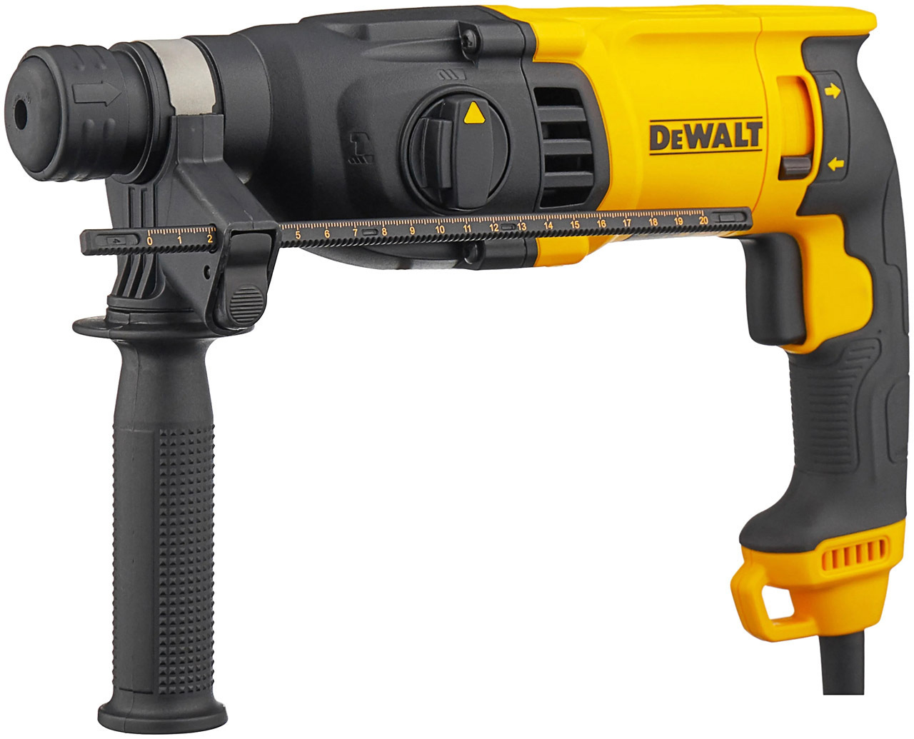 Изображение товара Перфоратор Dewalt D25133K-QS мощностью 800 Вт и силой удара 2.9 Дж Изображение товара Перфоратор Dewalt D25133K-QS мощностью 800 Вт и силой удара 2.9 Дж