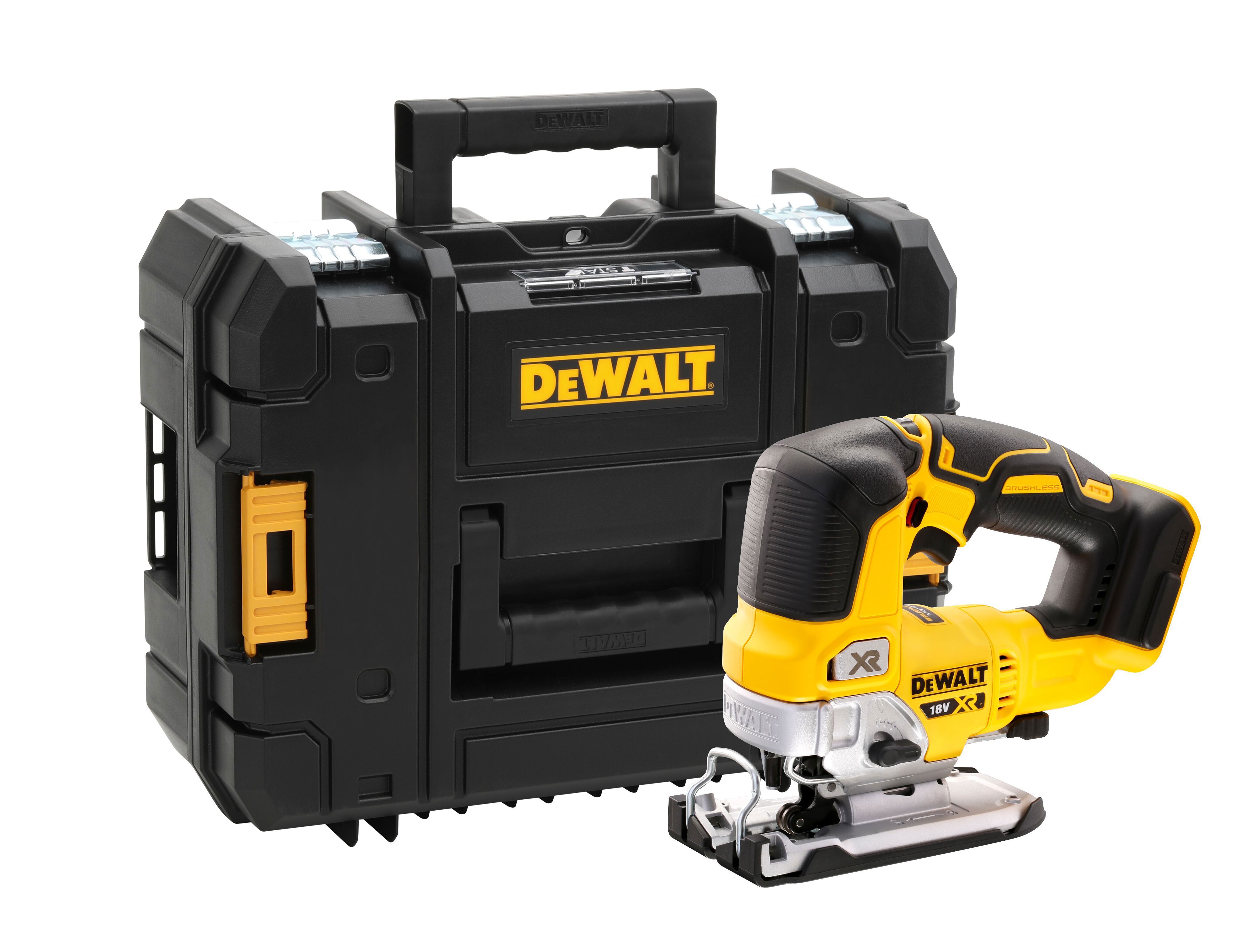 Изображение товара Лобзик аккумуляторный бесщеточный Dewalt DCS334NT, 18 В Li-Ion без АКБ и ЗУ