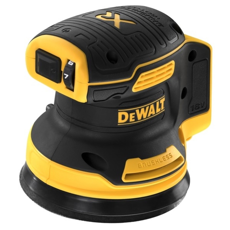 Изображение товара Эксцентриковая шлифмашина аккумуляторная Dewalt DCW210N-XJ, 18 В Li-Ion 125 мм, без АКБ и ЗУ