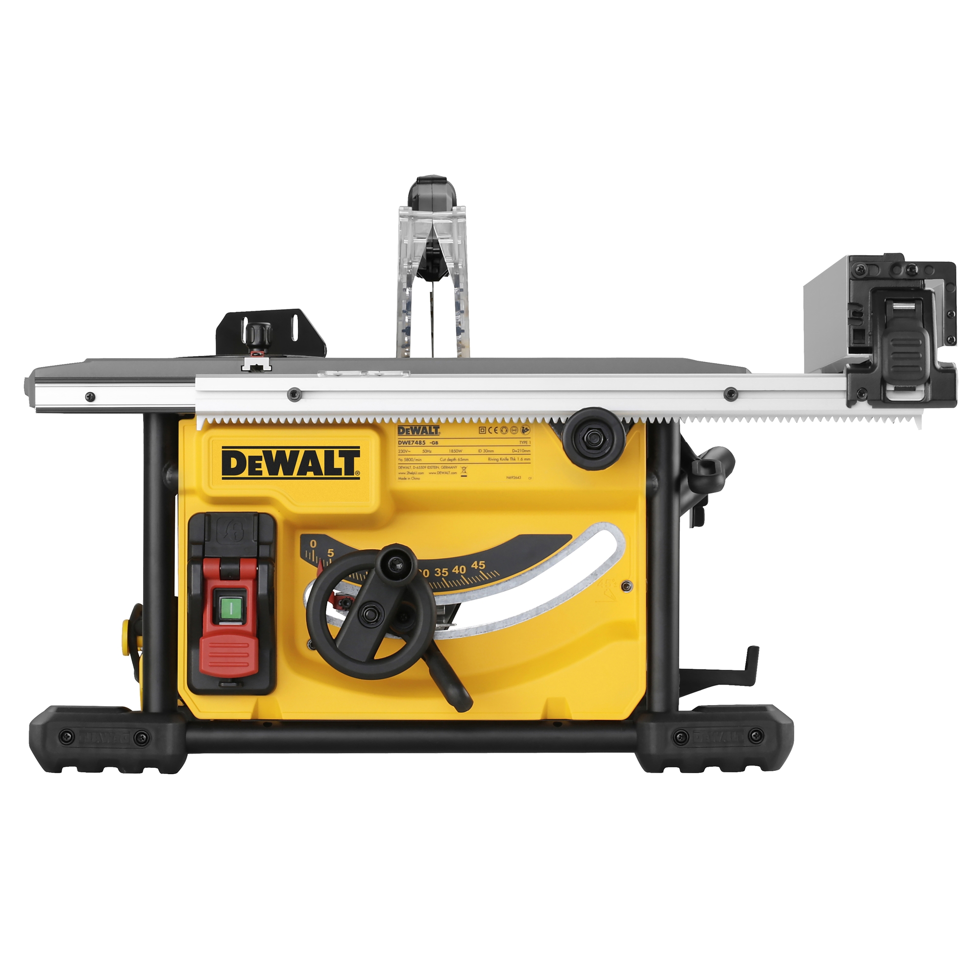 Изображение товара Станок распиловочный Dewalt DWE7485-QS, 1850 Вт, 210 мм Изображение товара Станок распиловочный Dewalt DWE7485-QS, 1850 Вт, 210 мм