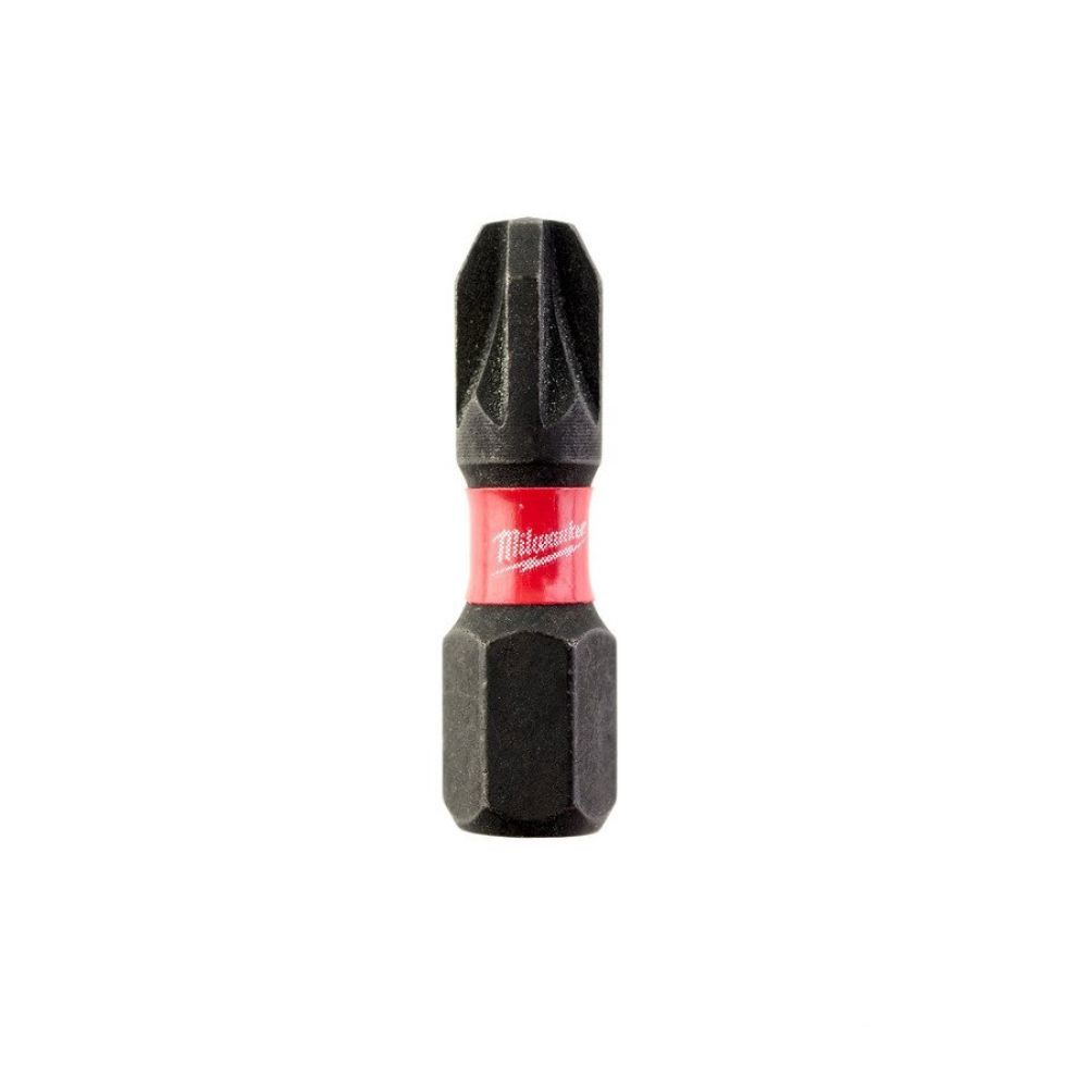 Изображение товара Бита крестовая ударная Milwaukee Shockwave PZ3x25 мм 2 шт