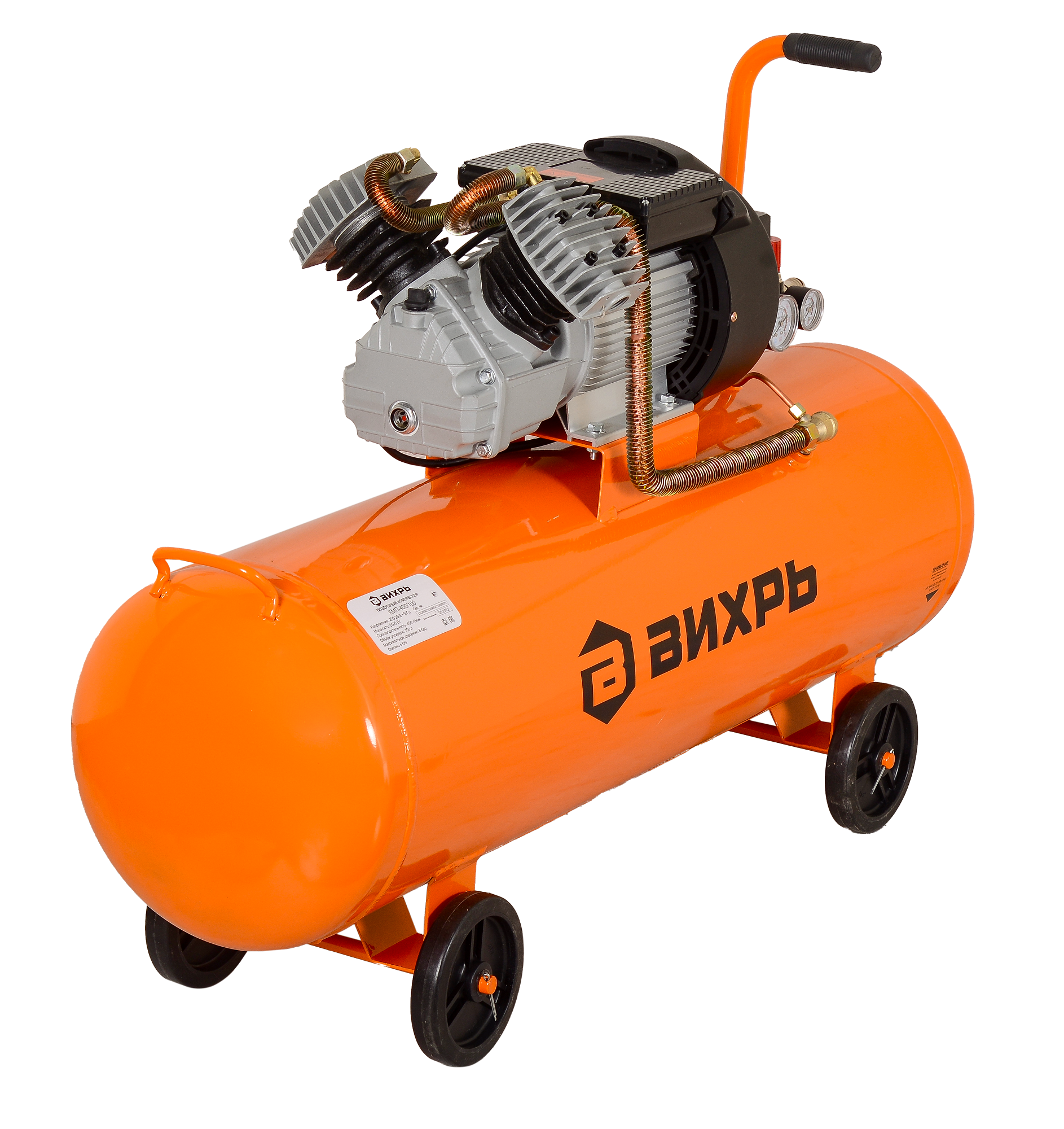 Изображение товара Компрессор поршневой Вихрь КМП-400/100, 100 л, 400 л/мин