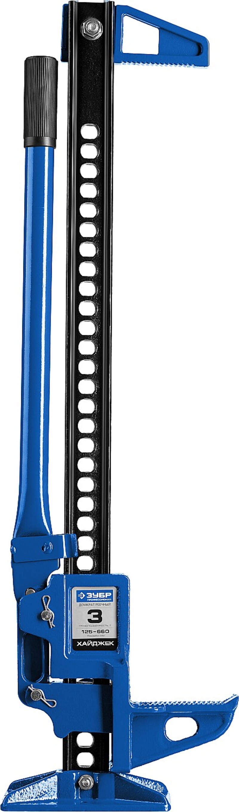 Изображение товара Домкрат реечный Зубр 43045-3-070 для грузов до 3 тонн