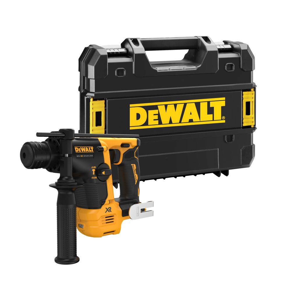 Изображение товара Перфоратор аккумуляторный бесщеточный SDS Plus Dewalt DCH072NT-QW, 12 В, 1.2 Дж, без АКБ и ЗУ Изображение товара Перфоратор аккумуляторный бесщеточный SDS Plus Dewalt DCH072NT-QW, 12 В, 1.2 Дж, без АКБ и ЗУ