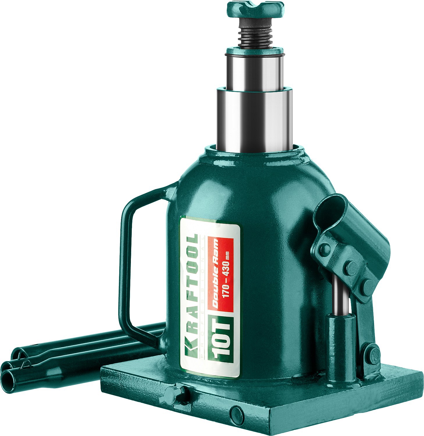 Изображение товара Домкрат бутылочный гидравлический Kraftool 43463-10 до 10 т, 170-430 мм