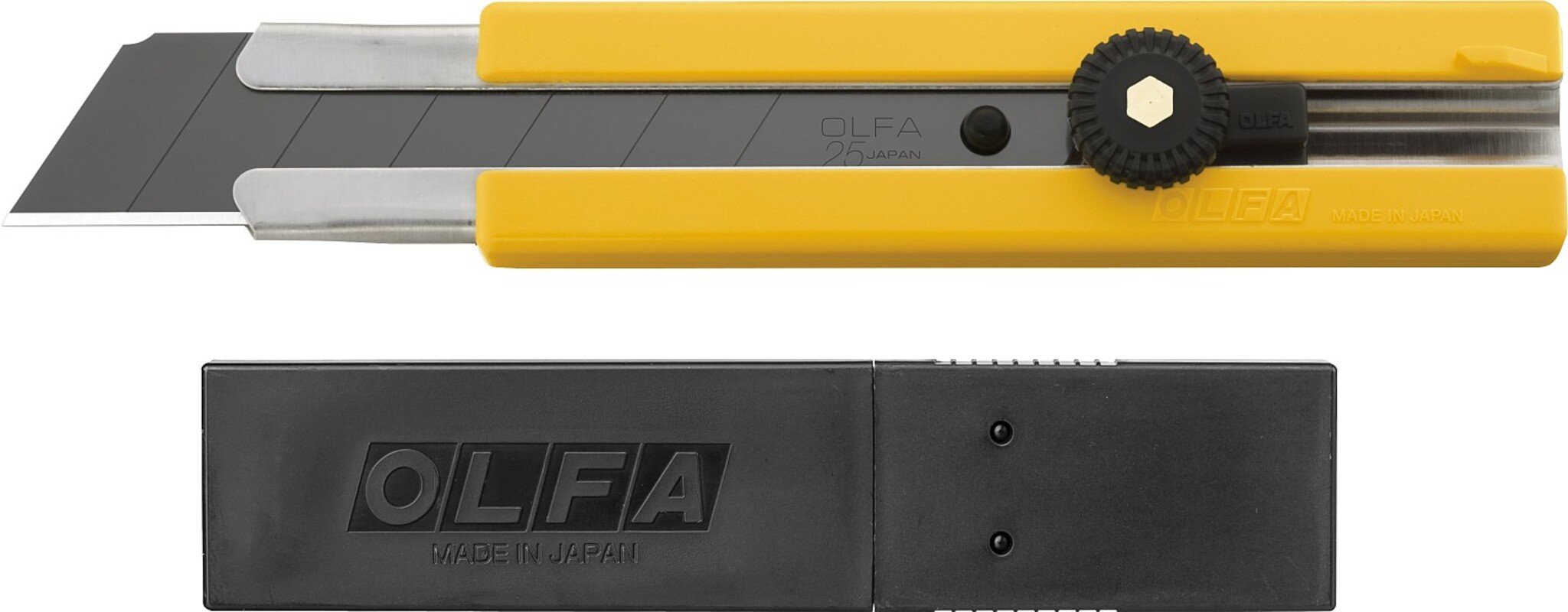 Изображение товара Строительный нож OLFA OL-H-1BB/5BB с пластиковым корпусом 222 мм