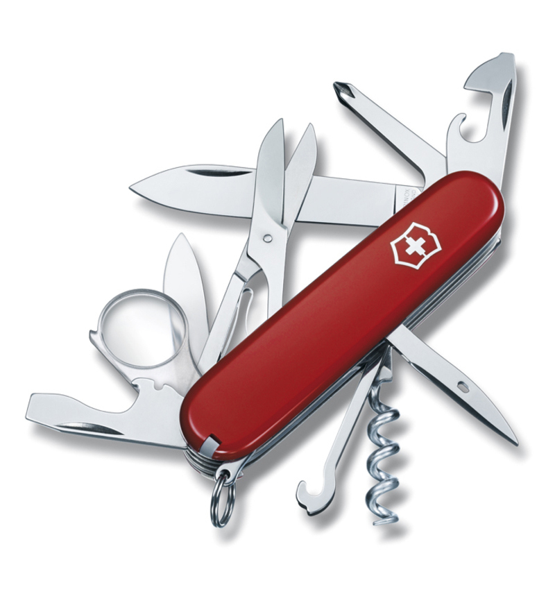Изображение товара Многофункциональный швейцарский нож Victorinox Explorer 91 мм с 16 функциями Изображение товара Многофункциональный швейцарский нож Victorinox Explorer 91 мм с 16 функциями