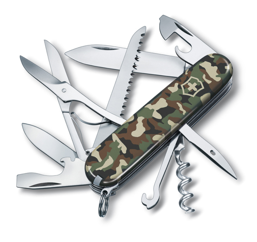 Изображение товара Нож Victorinox Huntsman 1.3713.94 пластиковый корпус 91 мм