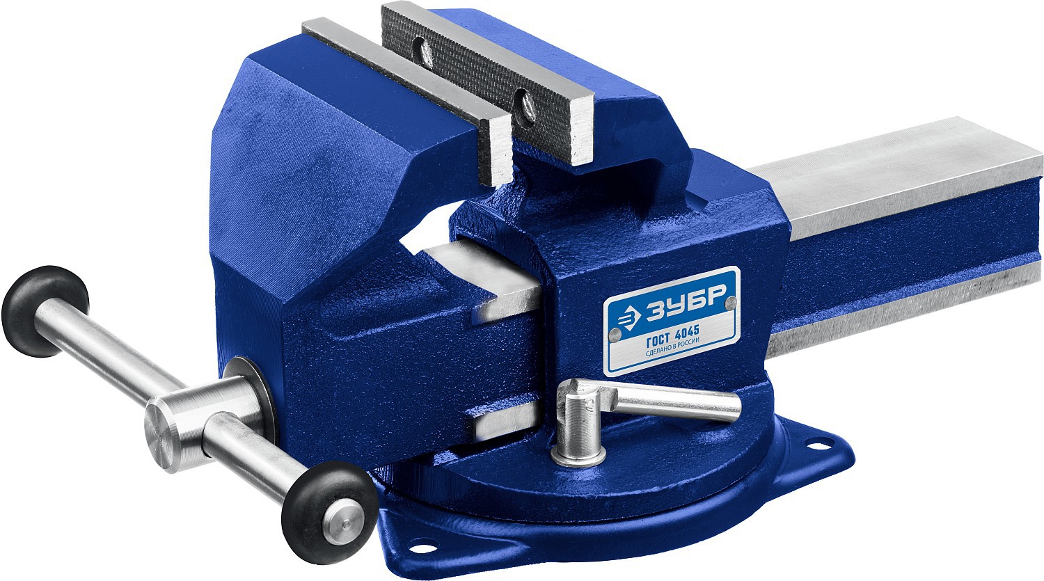 Изображение товара Слесарные поворотные тиски Зубр 32606-125 для точных работ
