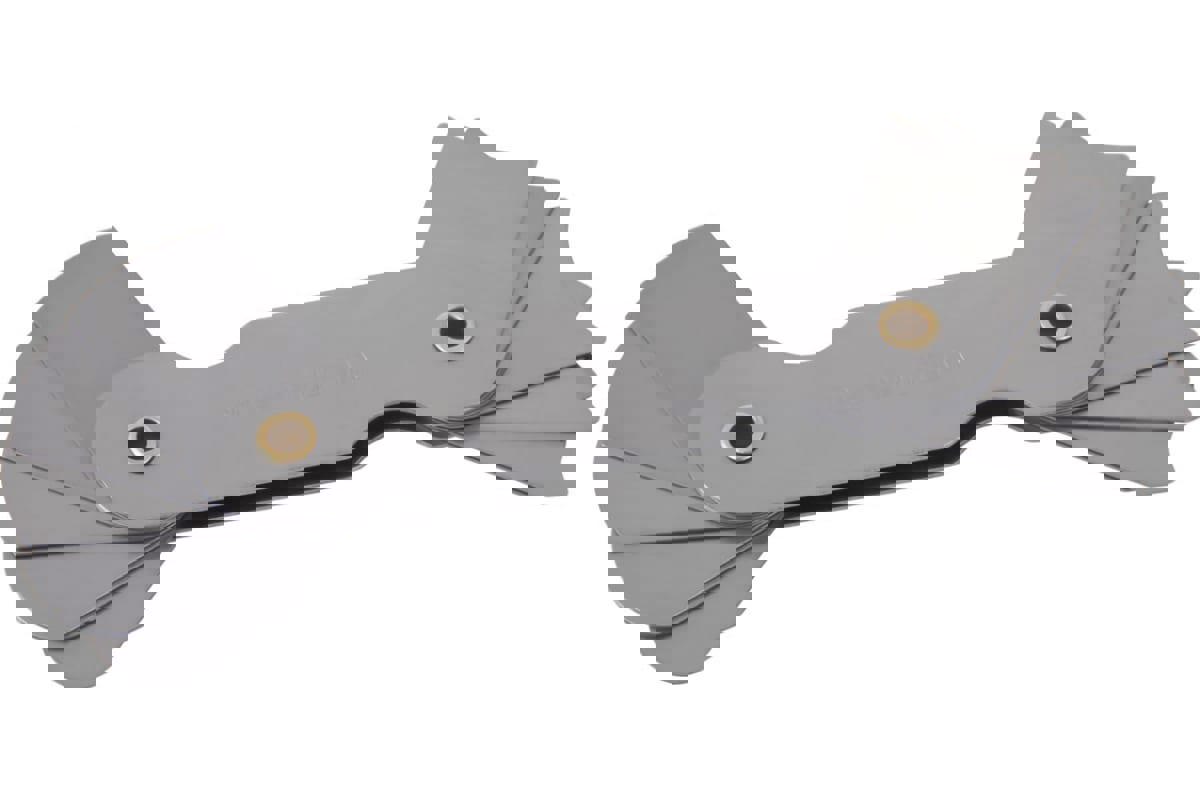 Изображение товара Набор радиусных шаблонов Wiederkraft WDK-RT825, 12 предметов