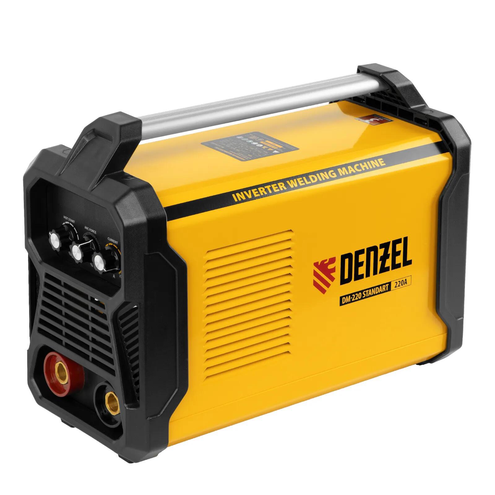 Изображение товара Сварочный аппарат инверторный Denzel DM-220 Standart, 220 А, 5 мм