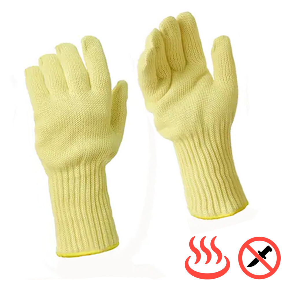 Изображение товара Перчатки хлопковые Master-Pro 12007-HPAC-9-1 для защиты от порезов и огня размер 9/L