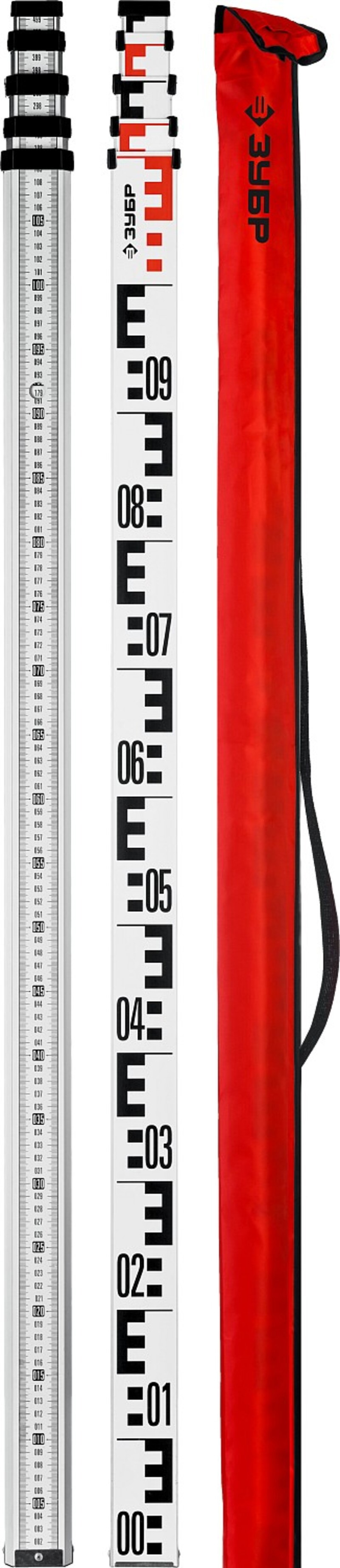 Изображение товара Рейка геодезическая Зубр 34948-5