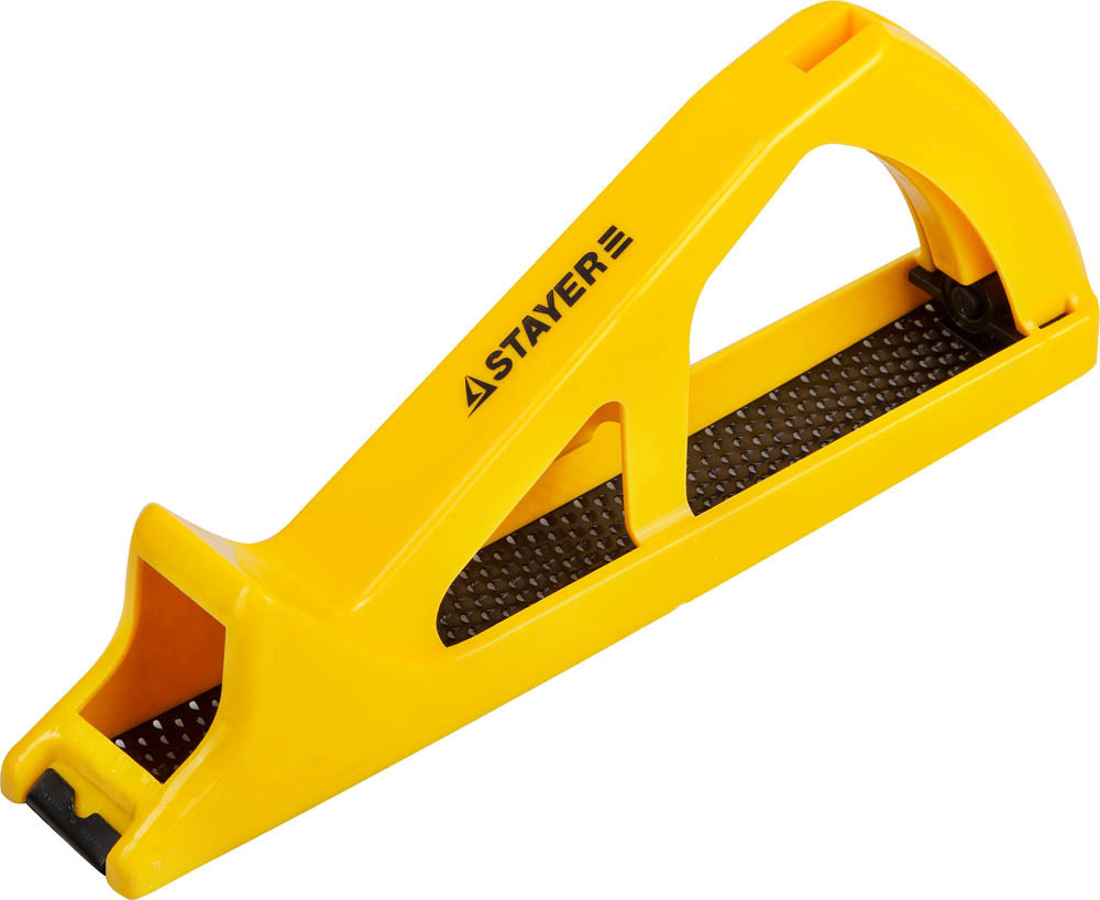 Изображение товара Рубанок обдирочный STAYER 1882 250 мм для работ по гипсокартону дереву пластмассам