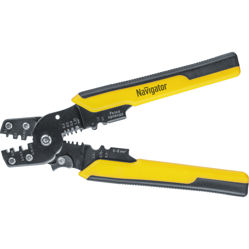Изображение товара Многофункциональные пресс-клещи Navigator 80 445 NHT-Pkm02-4v1