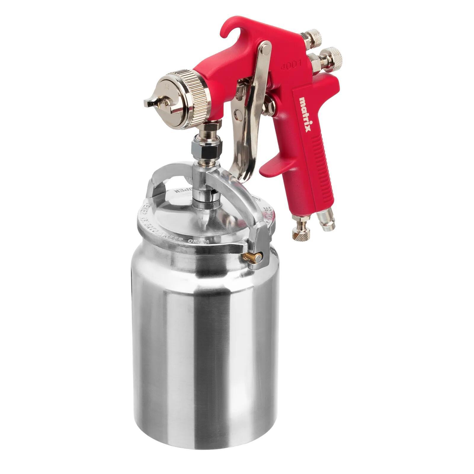 Изображение товара Пневматический краскораспылитель Matrix 57323 HP с нижним баком 1 л