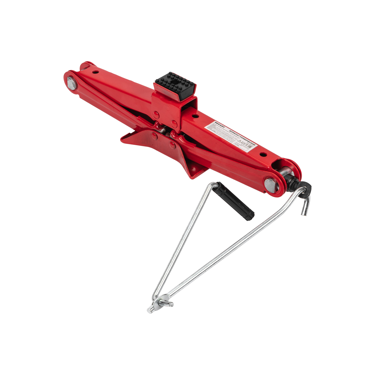 Изображение товара Домкрат ромбовый механический Rexant 80-0603 до 2 т 413 мм