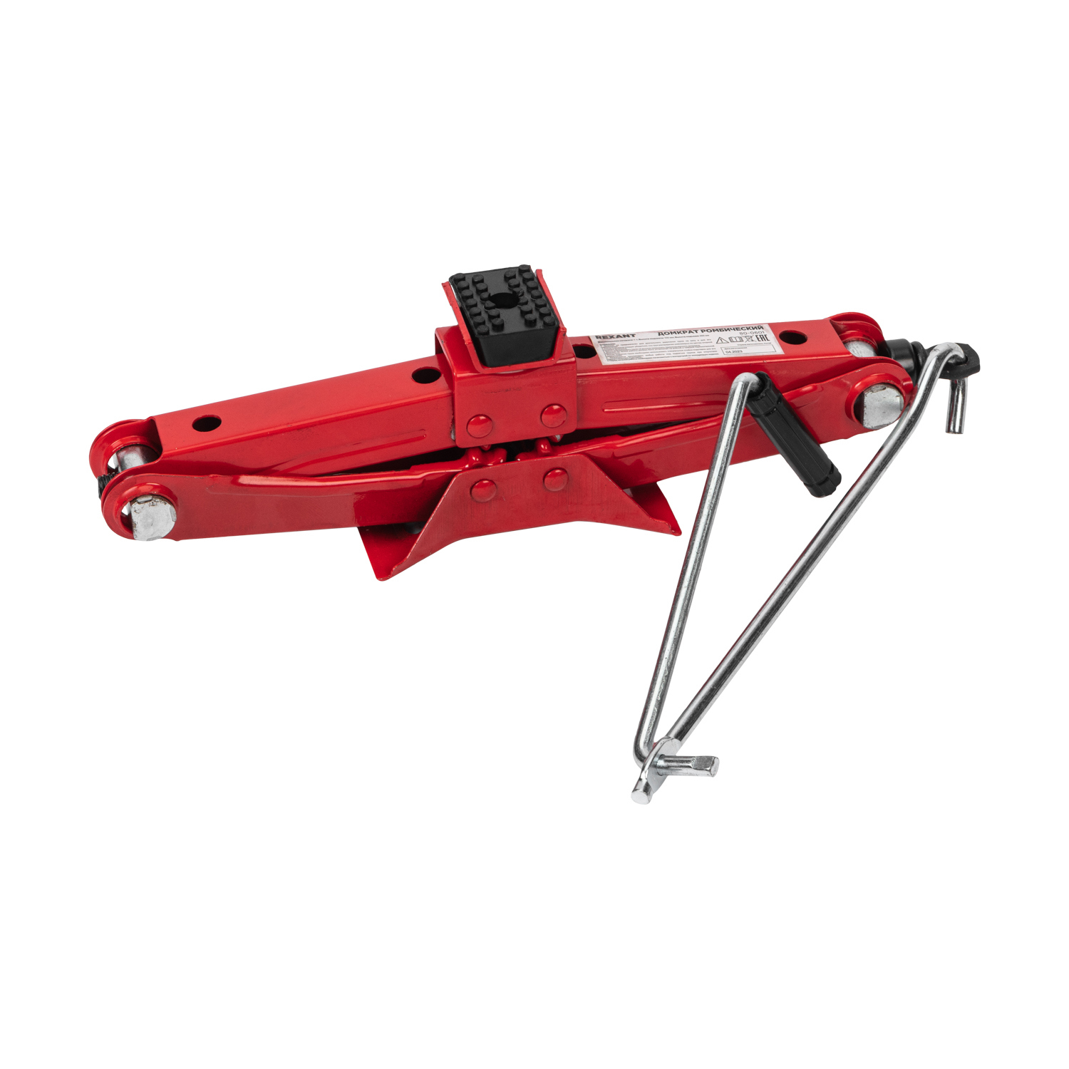 Изображение товара Домкрат ромбовый механический Rexant 80-0601 до 1 т, 100-350 мм