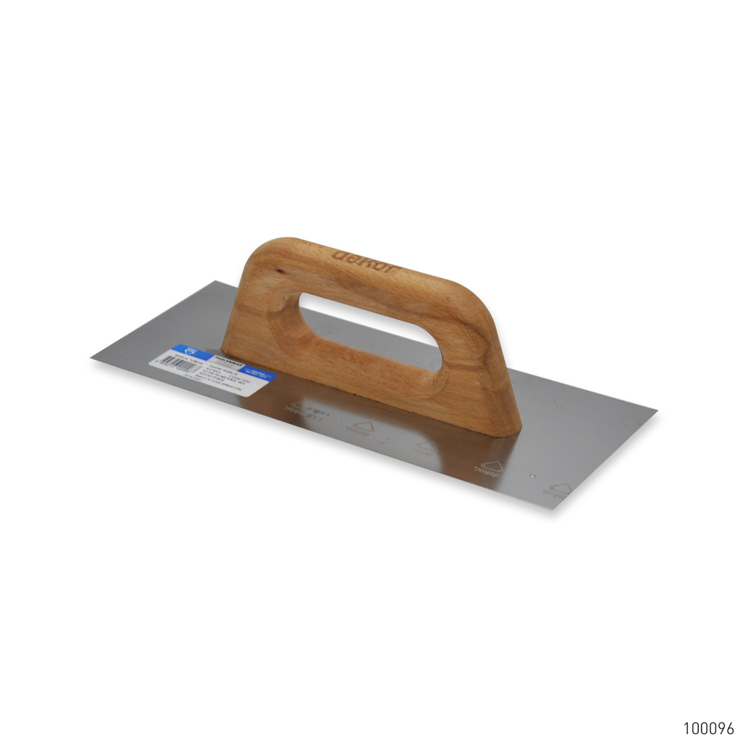 Изображение товара Гладилка нержавеющая сталь Dekor 096 120 мм x 300 мм Изображение товара Гладилка нержавеющая сталь Dekor 096 120 мм x 300 мм