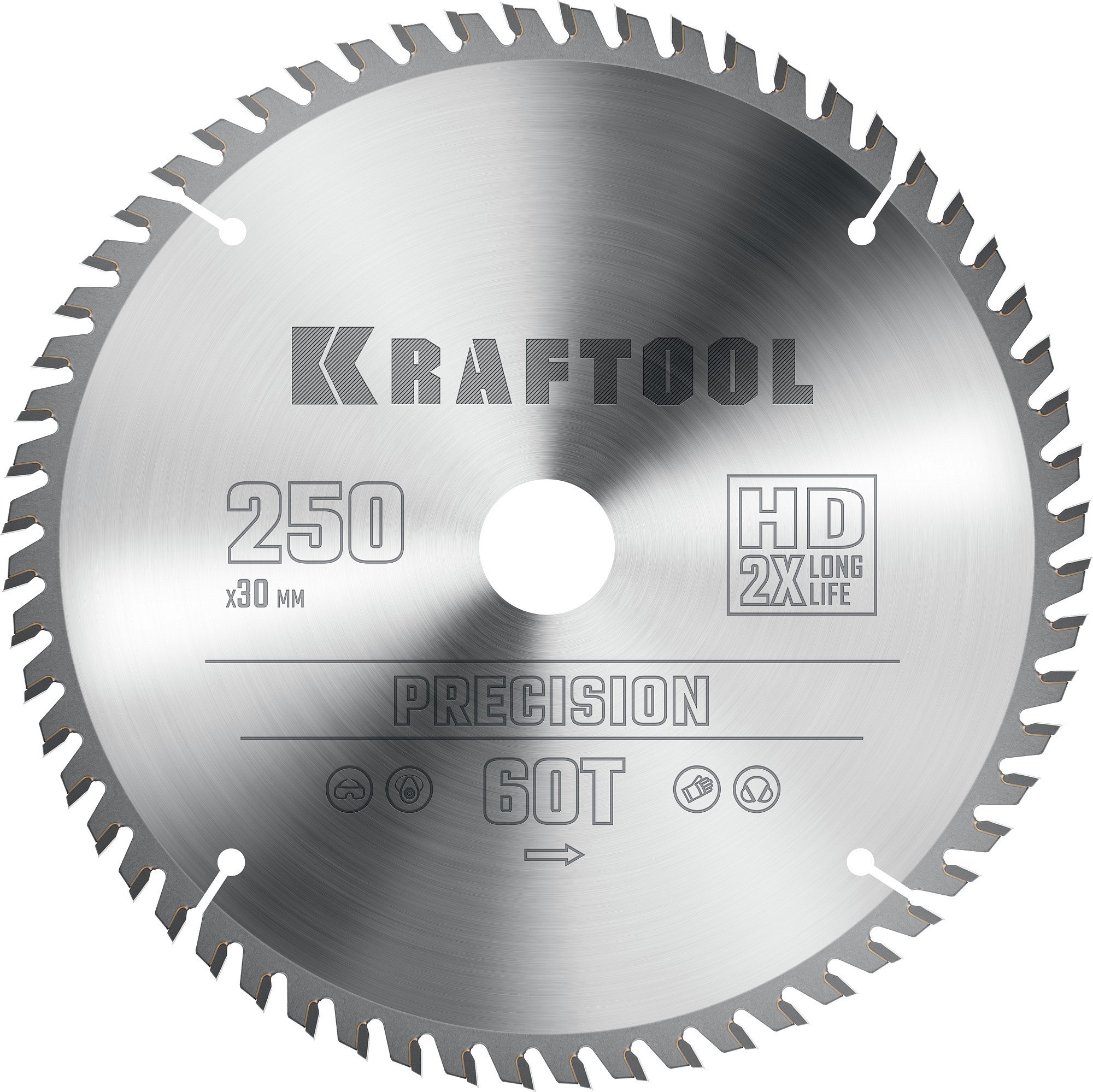 Изображение товара Пильный диск по дереву Kraftool 36952-250-30 250 мм 2 мм