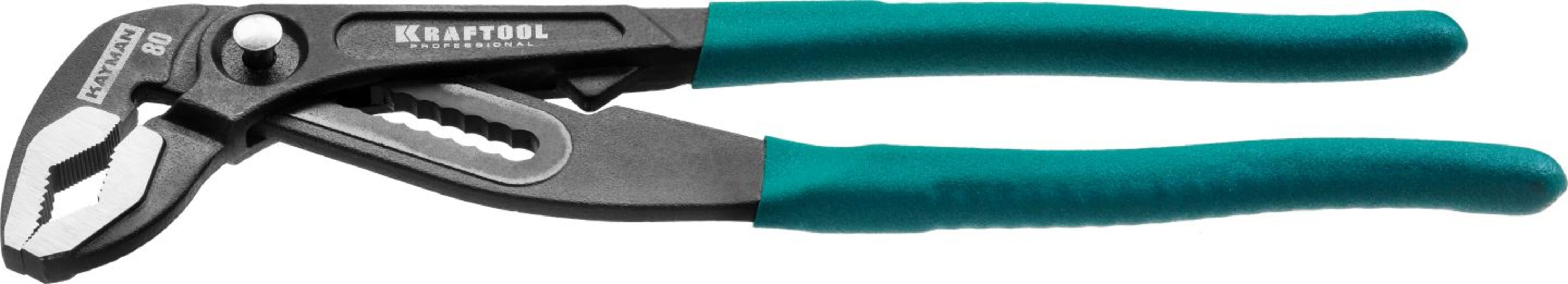 Изображение товара Клещи переставные Kraftool 22353-30 захват до 80 мм длина 300 мм