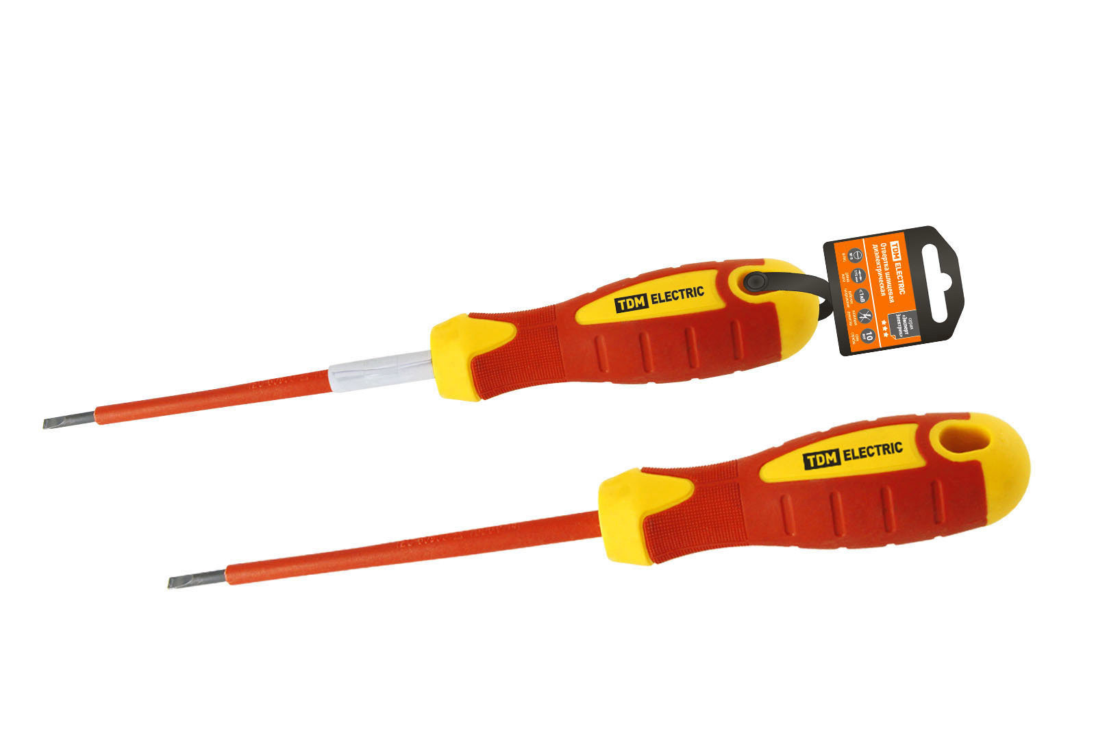 Изображение товара Отвертка прямая Tdm electric Sq1007-0105 SL8x175 мм