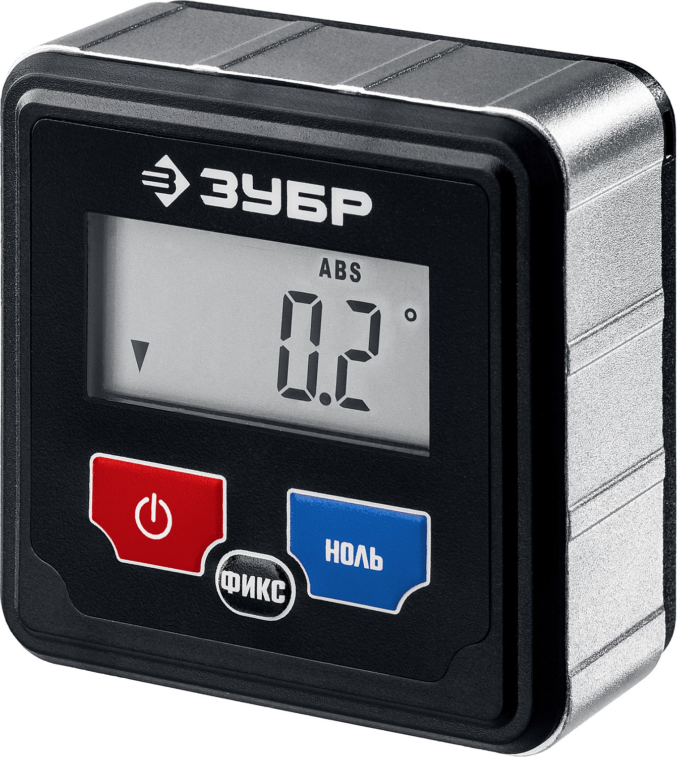 Изображение товара Цифровой магнитный уровень-уклономер ЗУБР МИКРО 34743_z01 алюминиевый