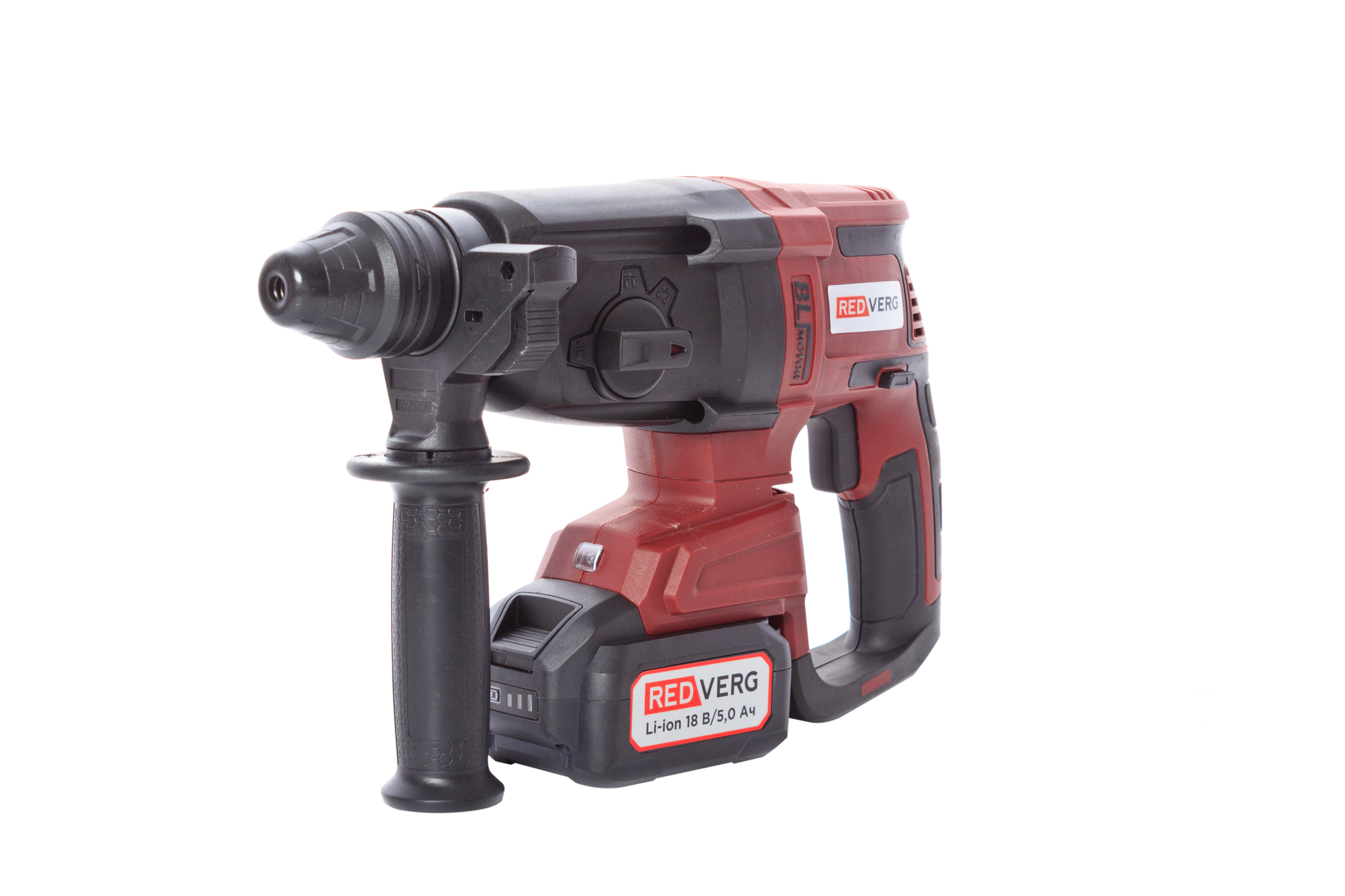 Изображение товара Аккумуляторный перфоратор SDS Plus REDVERG RD-RH18-24BL/U 18 В 2.2 Дж