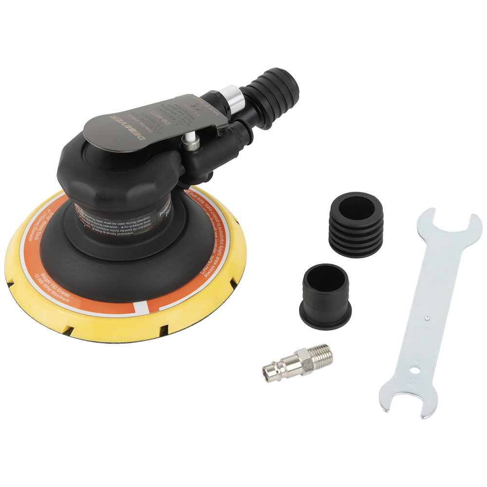 Изображение товара Роторно-орбитальная пневматическая шлифовальная машина Debever DB-4070 150 мм 170 л/мин