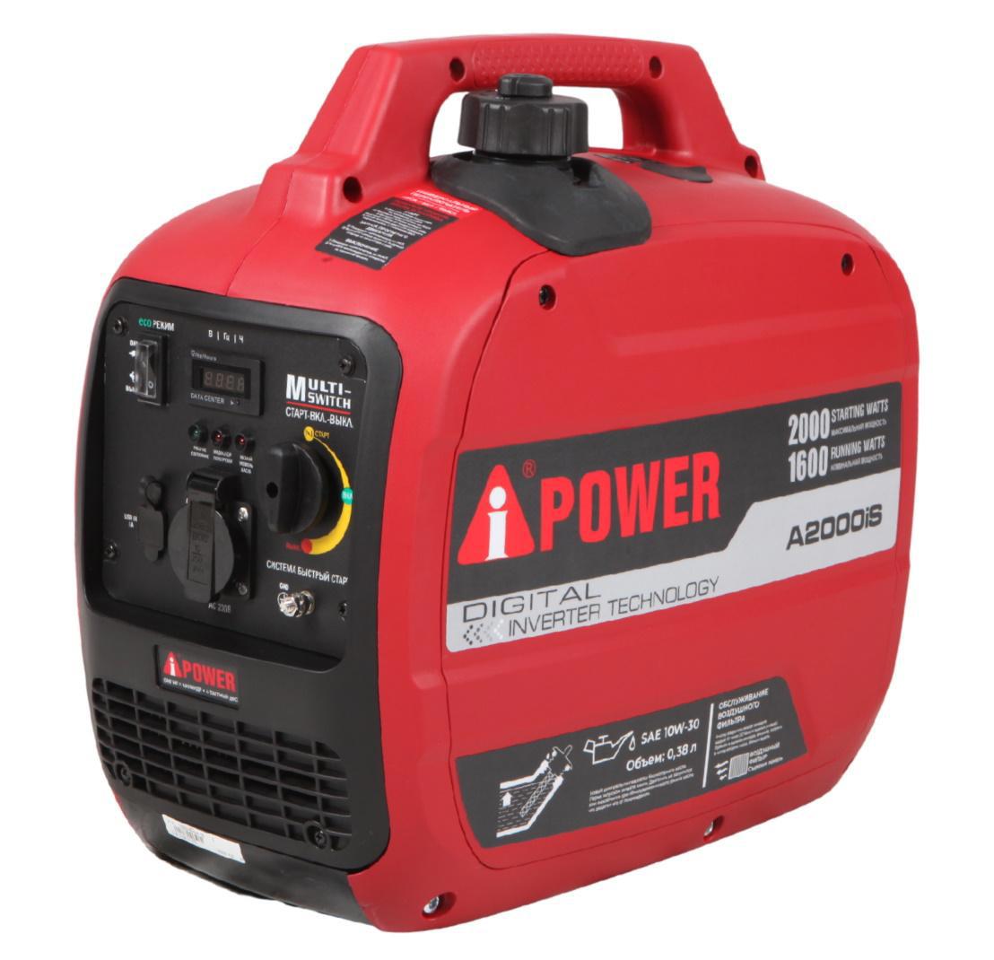 Изображение товара Генератор бензиновый A-Ipower A2000iS 2 кВт Изображение товара Генератор бензиновый A-Ipower A2000iS 2 кВт