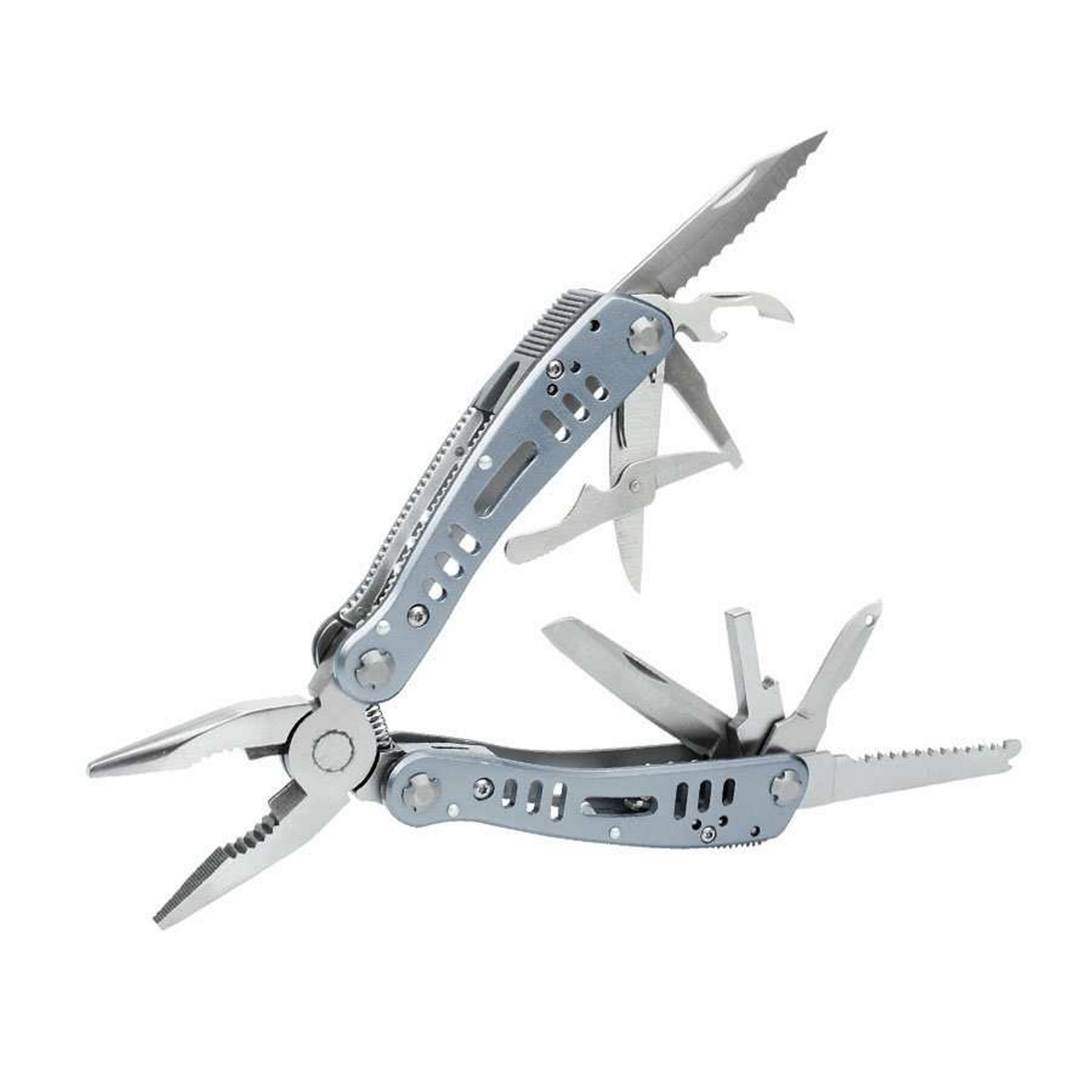 Изображение товара Мультиинструмент Ganzo G203 24 функции нержавеющая сталь черный чехол