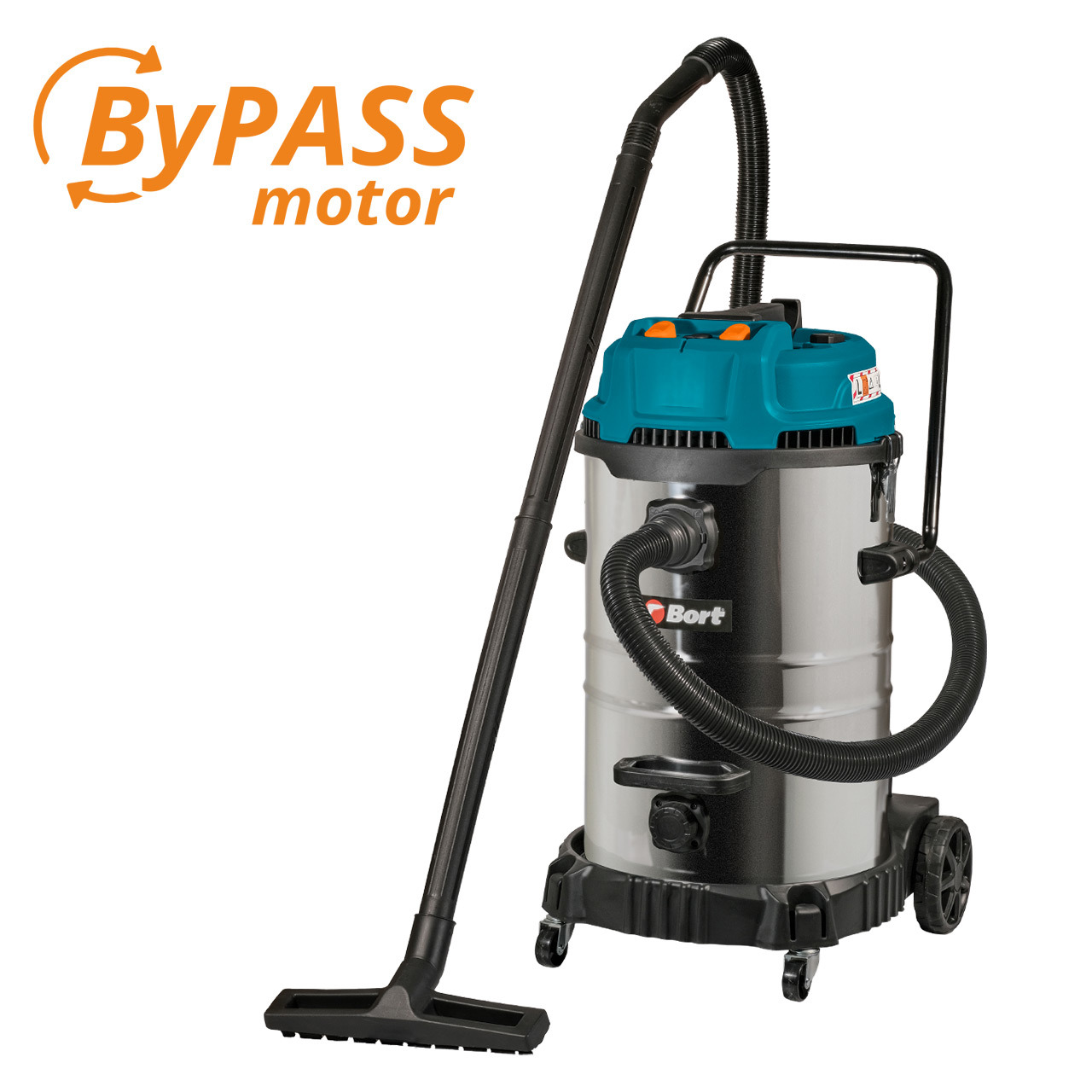 Изображение товара Пылесос строительный Bort BSS-2460-STORM 2400 Вт, 60 л