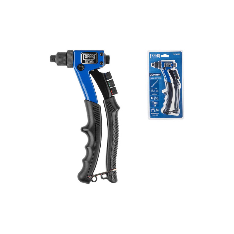 Изображение товара Заклепочник Startul Expert SE4083 200 мм, для вытяжных заклепок 2,4-4,8 мм