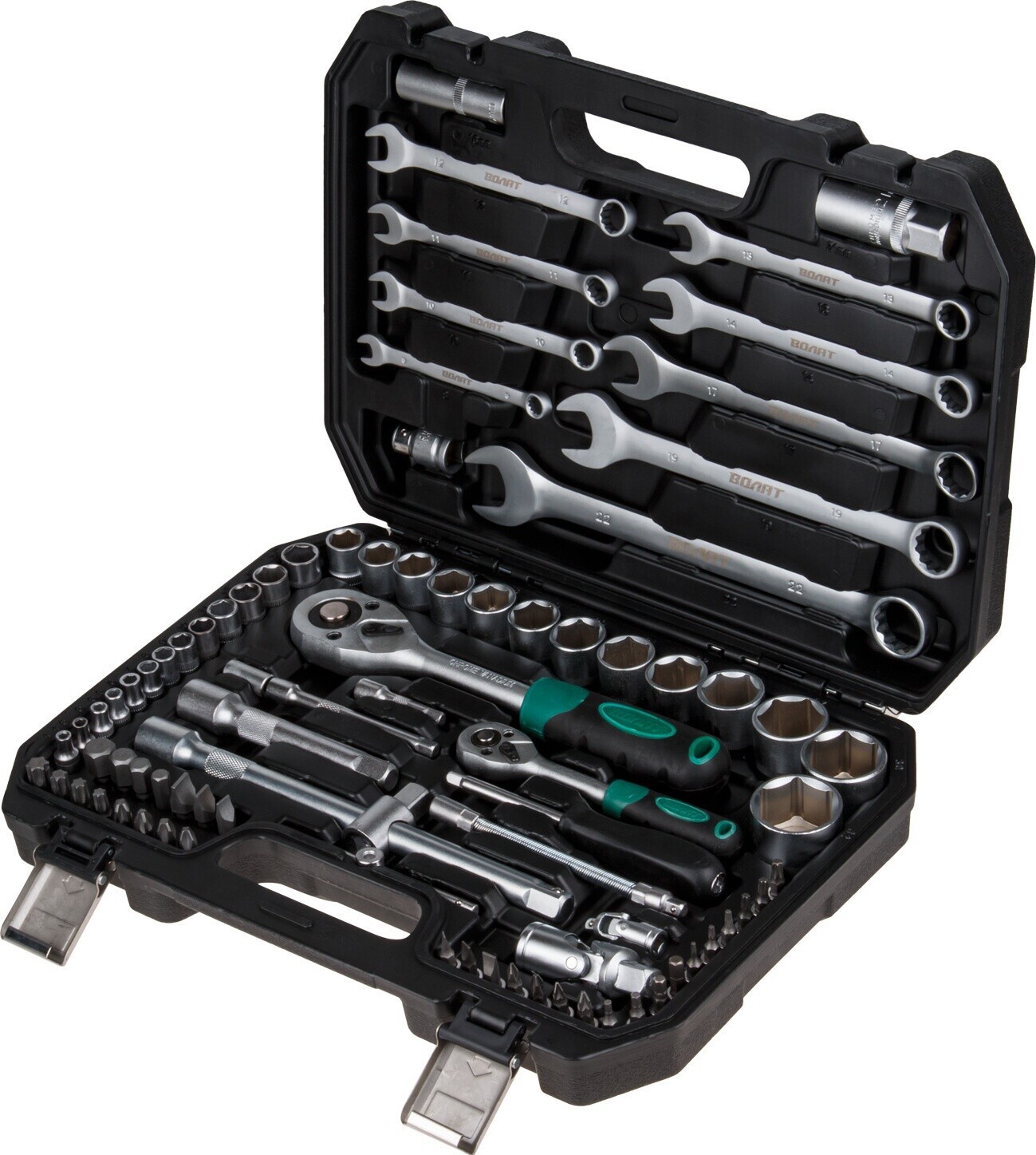 Изображение товара Набор инструментов Волат 18540-82 82 предмета для авто, кейс