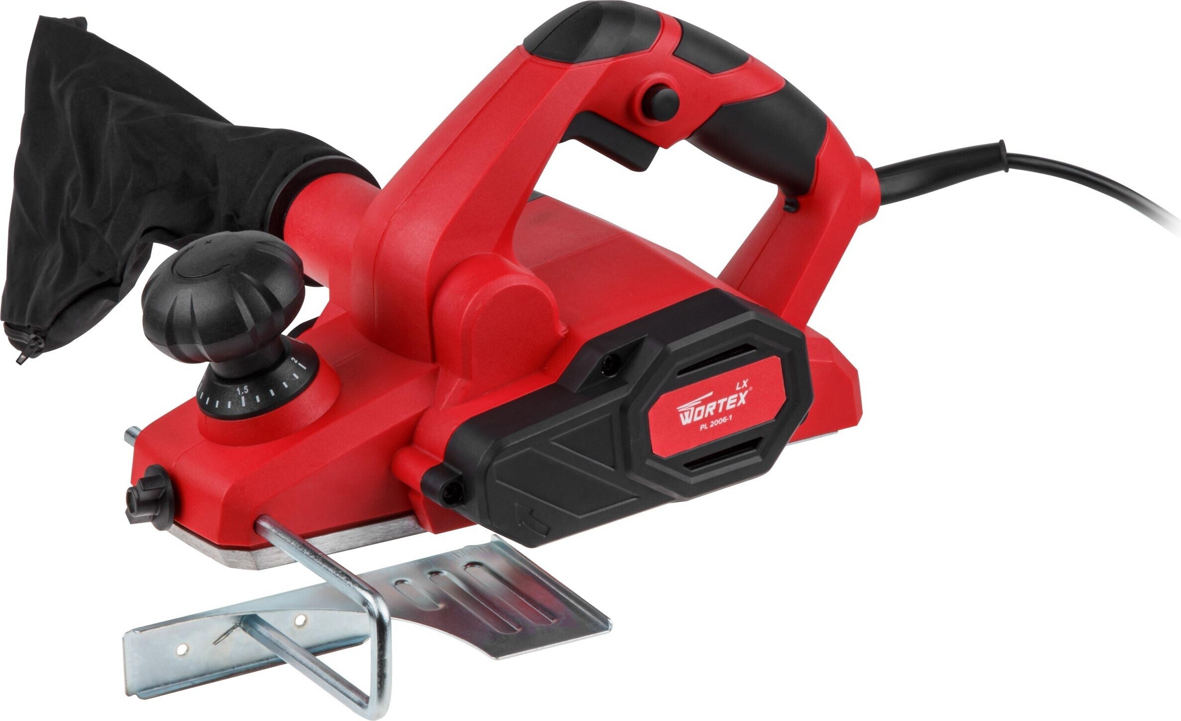 Изображение товара Электрорубанок WORTEX LX PL 2006-1 650 Вт 82 мм профессиональный инструмент
