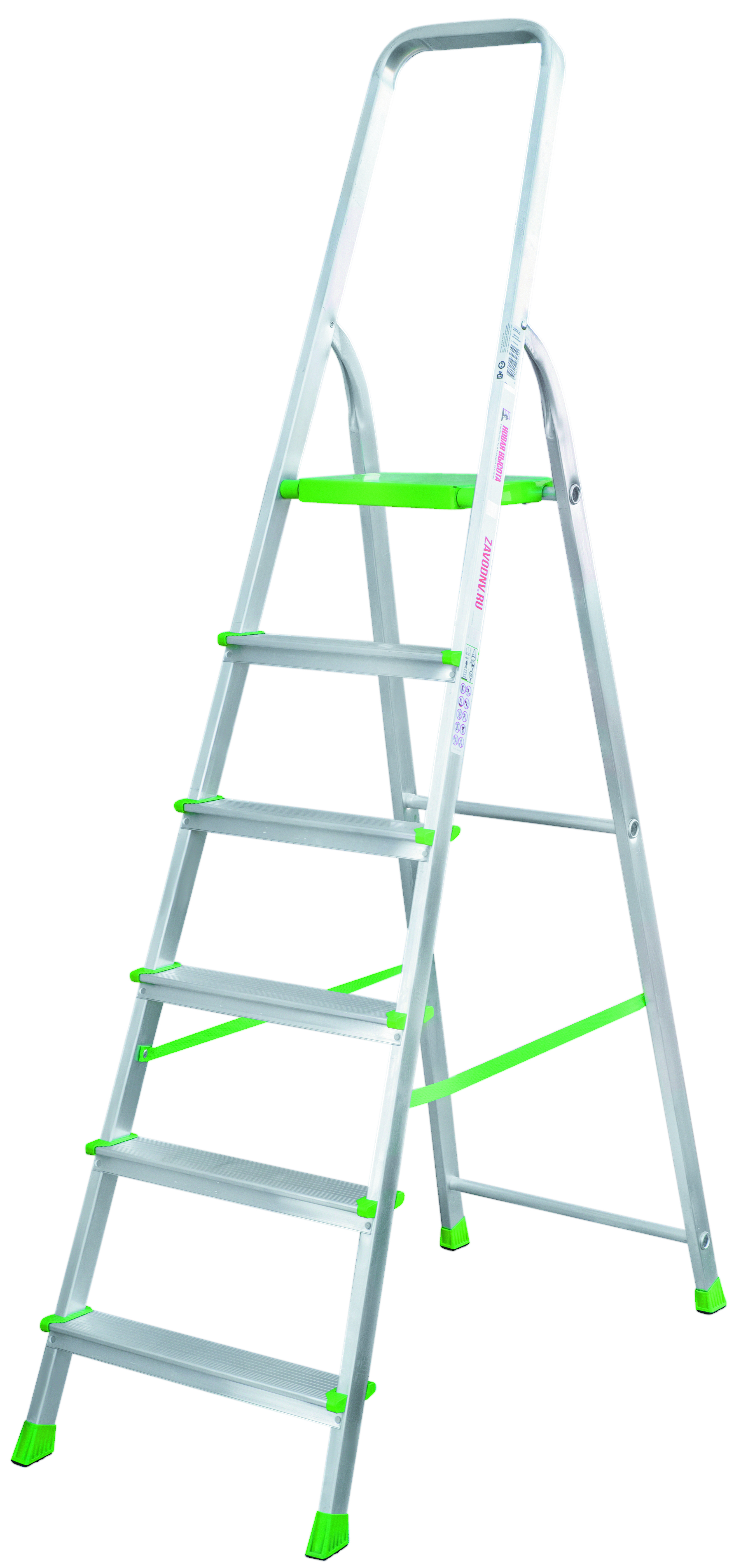 Изображение товара Алюминиевая стремянка Новая Высота NV 2110 на 6 ступеней