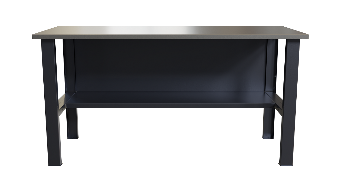 Изображение товара Верстак стационарный Ironmebel Worky WK 1600 для мастерских и гаражей