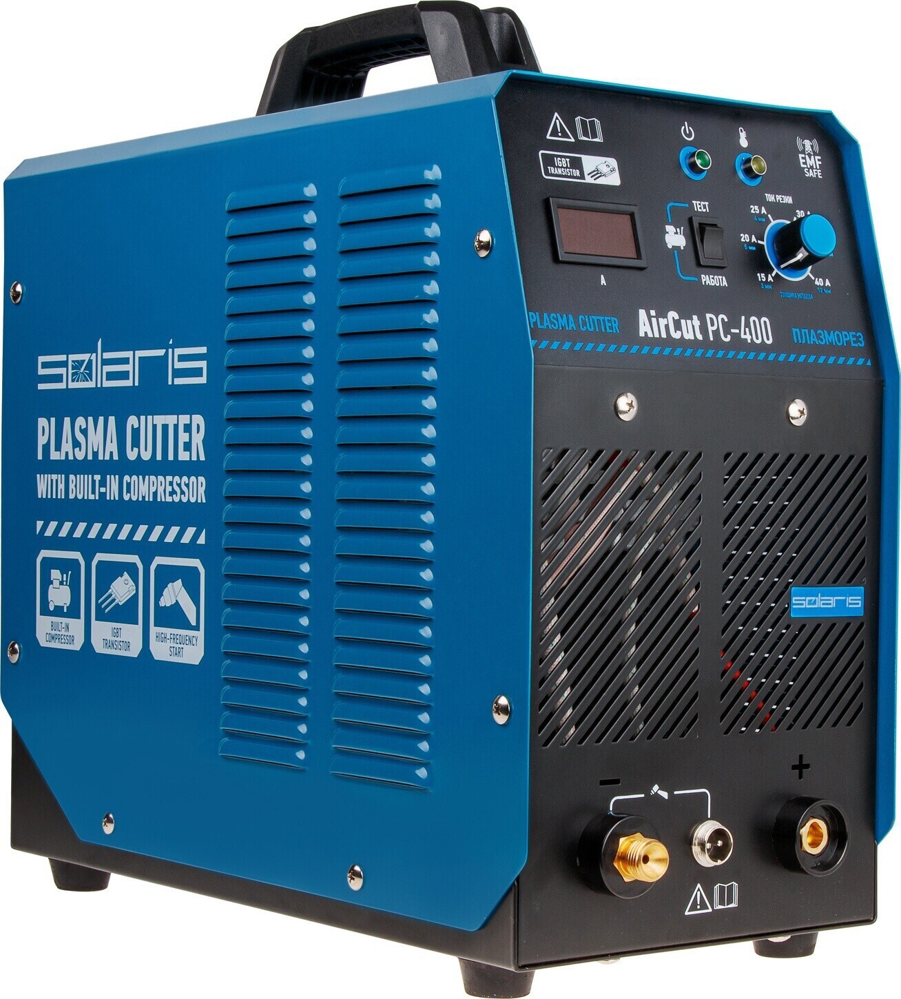 Изображение товара Аппарат для плазменной резки SOLARIS AirCut PC-400 5.8 кВт